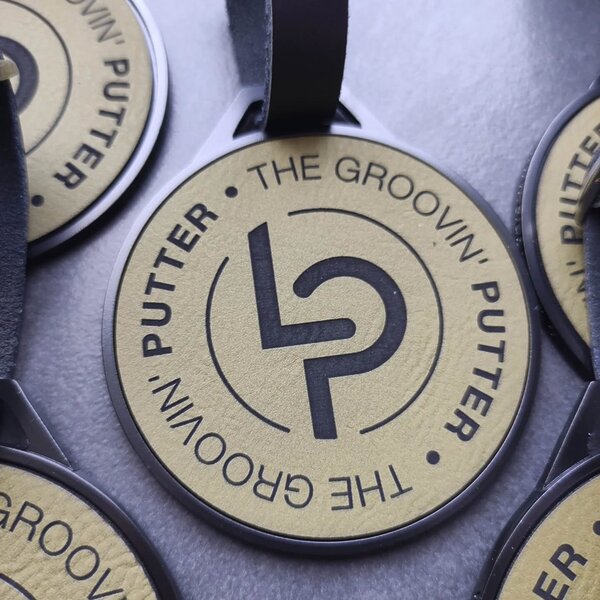 LP Putter Golf Bagtag