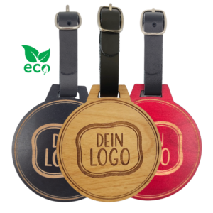 Golf Bagtags aus Holz von clubtags mit Logo