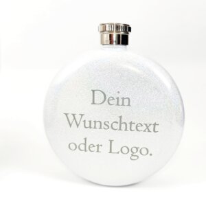 Flachmann weiß