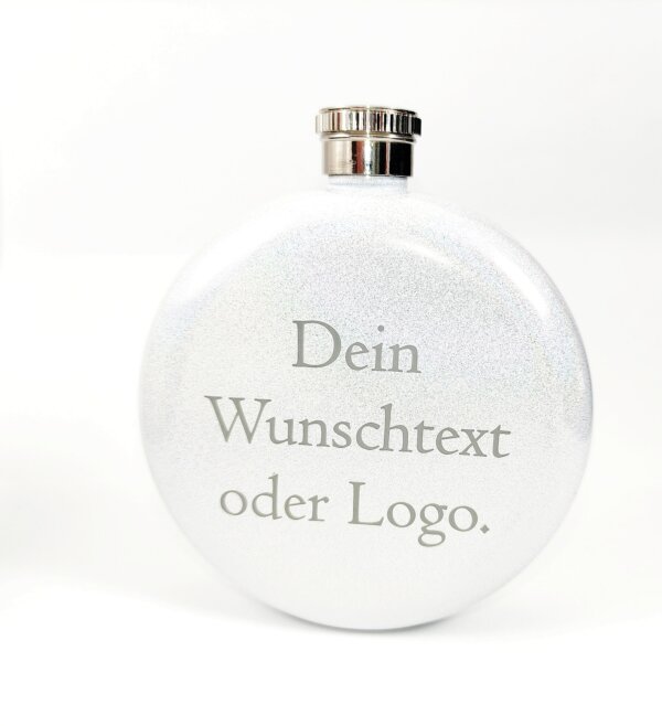 Flachmann weiß