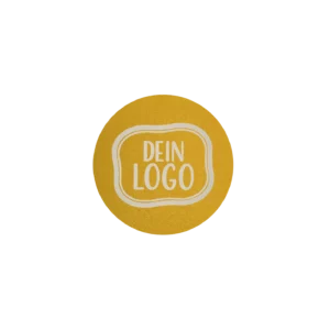 Goldener Ballmarker aus Metall mit individuellem Logo