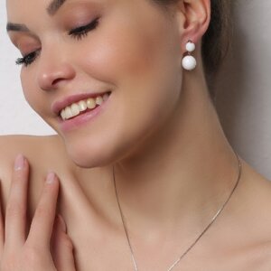 Golfschmuck Ohrring