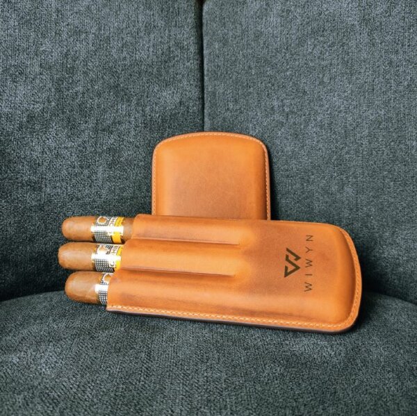 Zigarrenetui aus Leder
