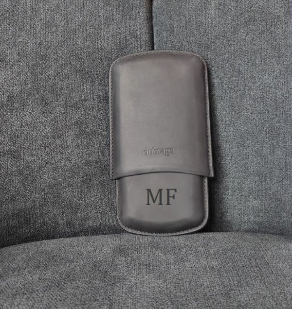 Personalized Leder Cigar Case
