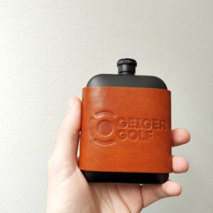 Geiger Golf Lederflachmann