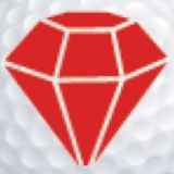 Golfballstempel Diamant