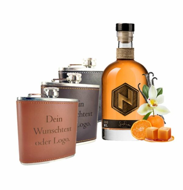 Gin Rum Flachmann neeka