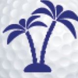 Golfballstempel Palmen