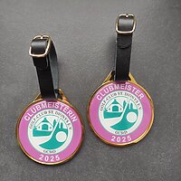 Bagtags für Sieger der Clubmeisterschaften im Golfclub St. Dionys