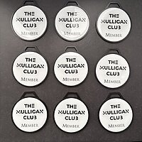 The Mulligan Club Golf Bag Tag