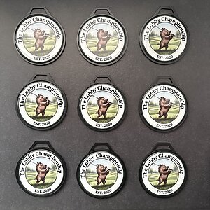 Doming Line bag tag the Lobby Championship 2026