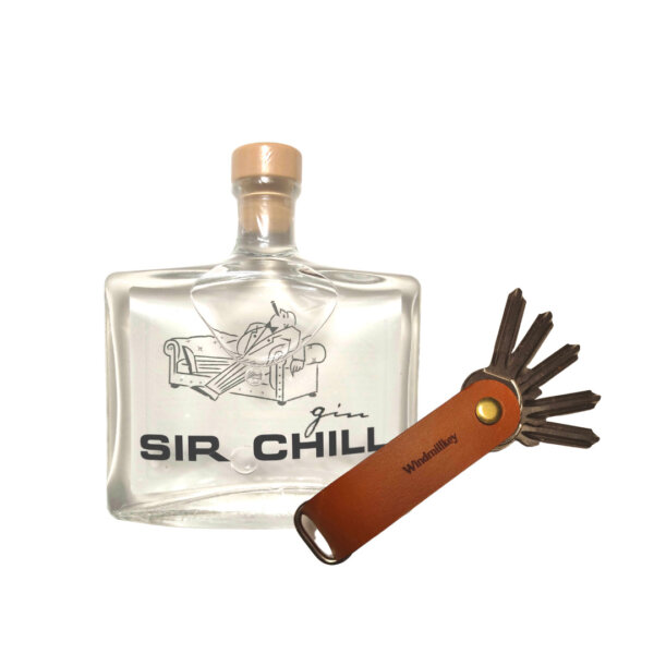 Geschenkset Sir Chill Gin & Schlüsselband