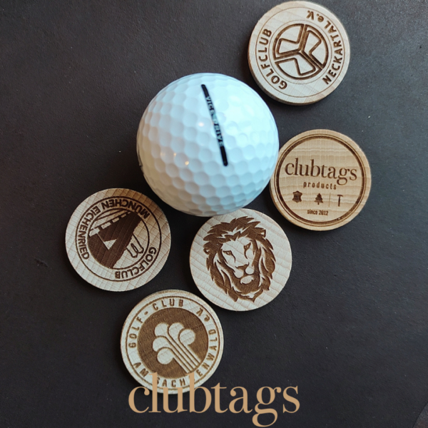 Holzballmarker clubtags