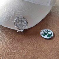 Hatclip für Ballmarker aus Metall, für Golfcap