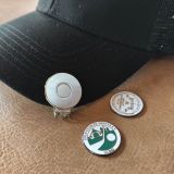Hatclip für Ballmarker aus Metall, für Golfcap