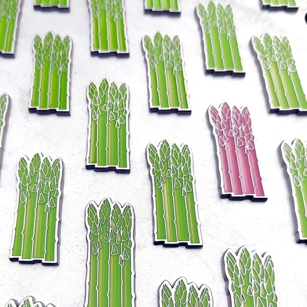 clubtags Golf Ballmarker Spargel