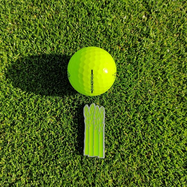 clubtags Golf Ballmarker Spargel