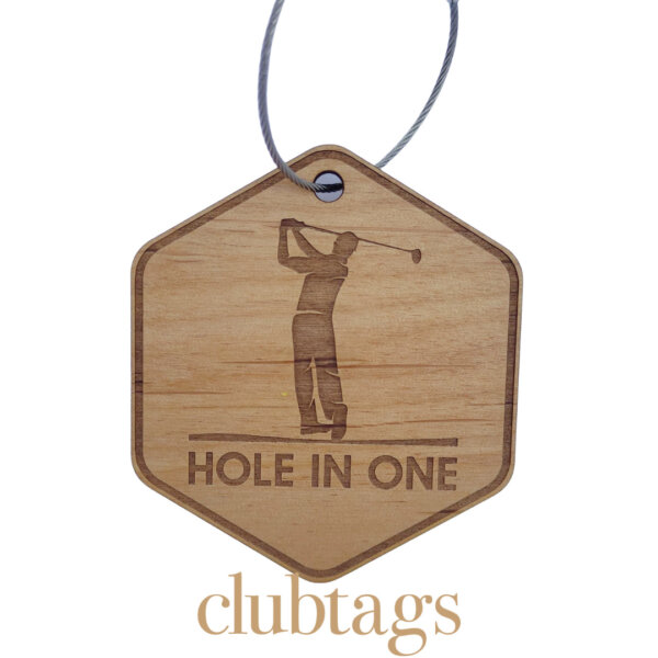 Hole in One Golf Bagtag