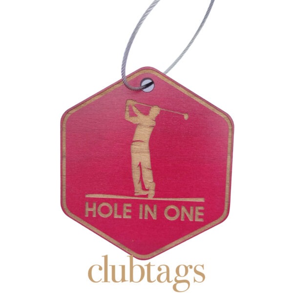 Hole in One Golf Bagtag