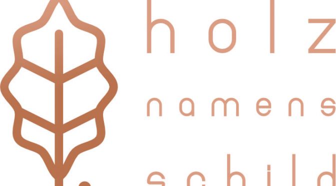 Logo Holznamensschild