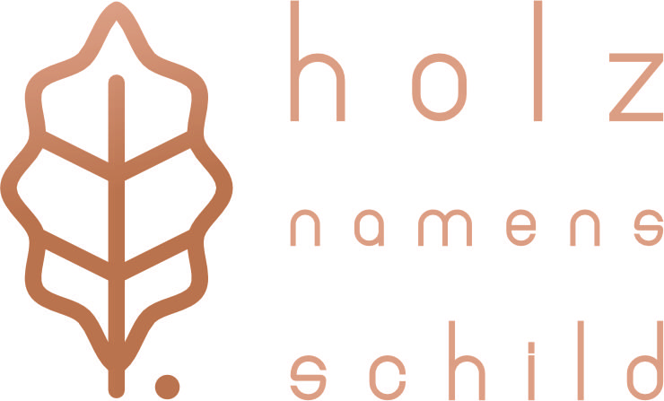 Logo Holznamensschild