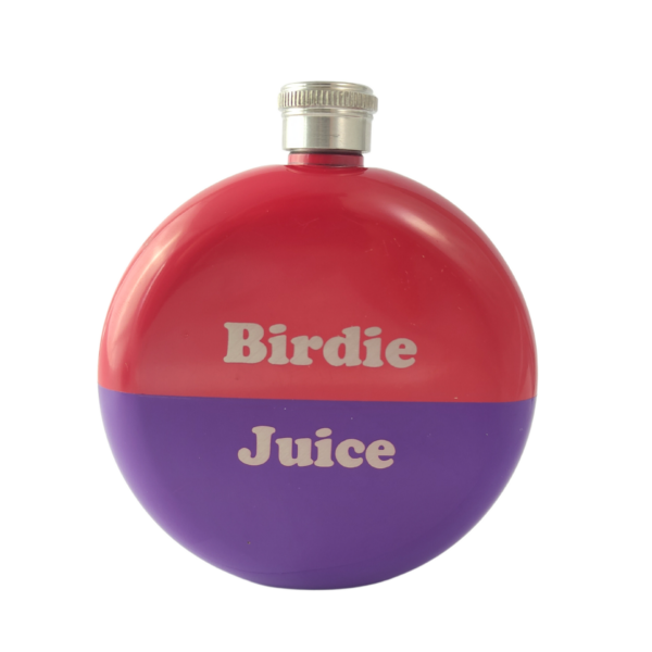 Flachmann Birdie Schluck Birdie Juice Metall