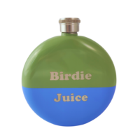 Flachmann Birdie Schluck Birdie Juice Metall