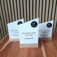 Fore Freude Tour Holzpokal clubtags