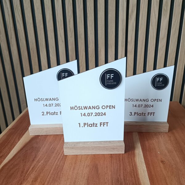 Fore Freude Tour Holzpokal clubtags