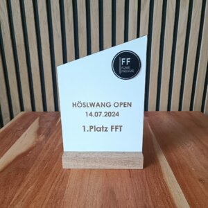 Fore Freude Tour Holzpokal clubtags