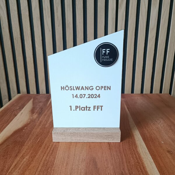 Fore Freude Tour Holzpokal clubtags