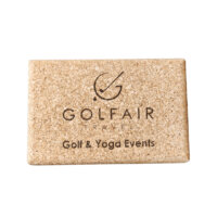 personalisierter Yogablock aus Kork