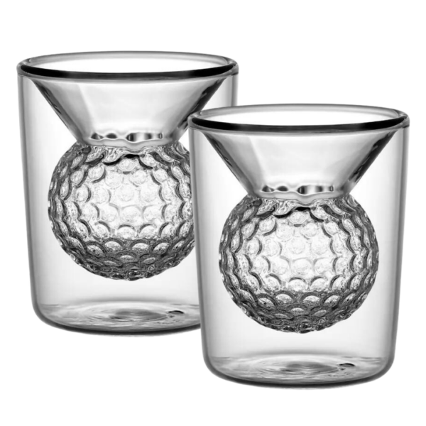 Whiskyglas Golfball Golfgadget