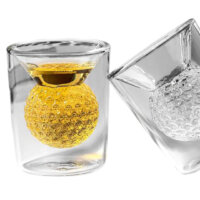 clubtags Whiskyglas "Golfball"