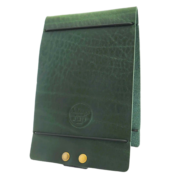 Scorekartenmappe Leder Masters Green personalisiert hinten