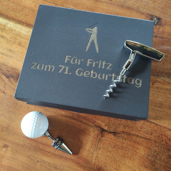 Geschenkset für Golfer