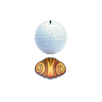 Golf Ballmarker Franzbrötchen