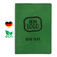 Golf Scorekartenhalter Leder grün
