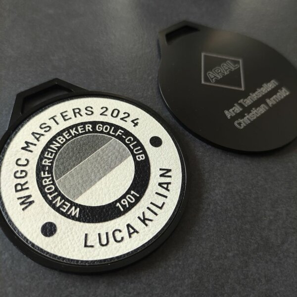 clubtags Golf Bagtag WRGC Leder