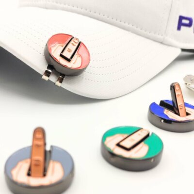 Ballmarker mit praktischer Ausrichthilfe