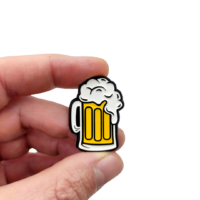 clubtags Golf Ballmarker aus Metall Bierkrug, Maßkrug
