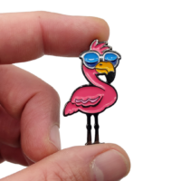 clubtags Flamingo Golf Ballmarker Metall