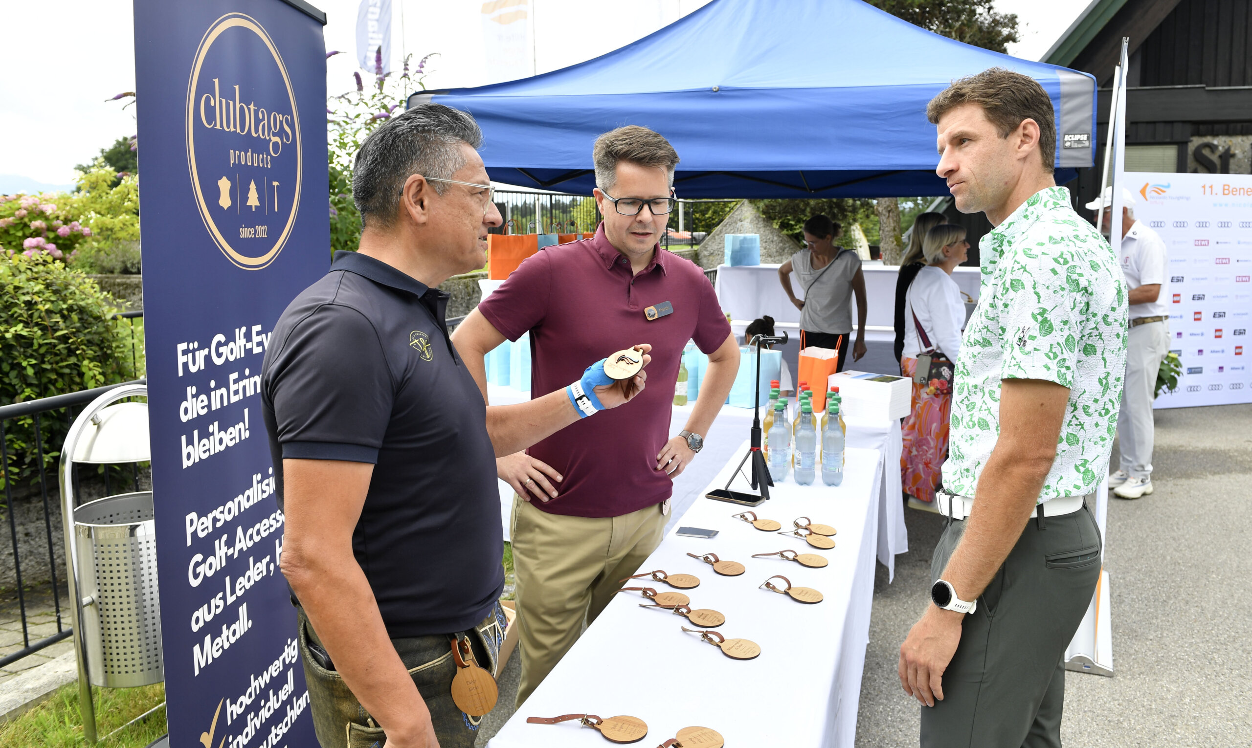 Thomas Müller golft