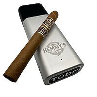 Tübr Zigarrenetui aus Metall | Modell "Gordo Alümen" – Bild 2