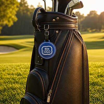 Golfbag mit Bag Tag